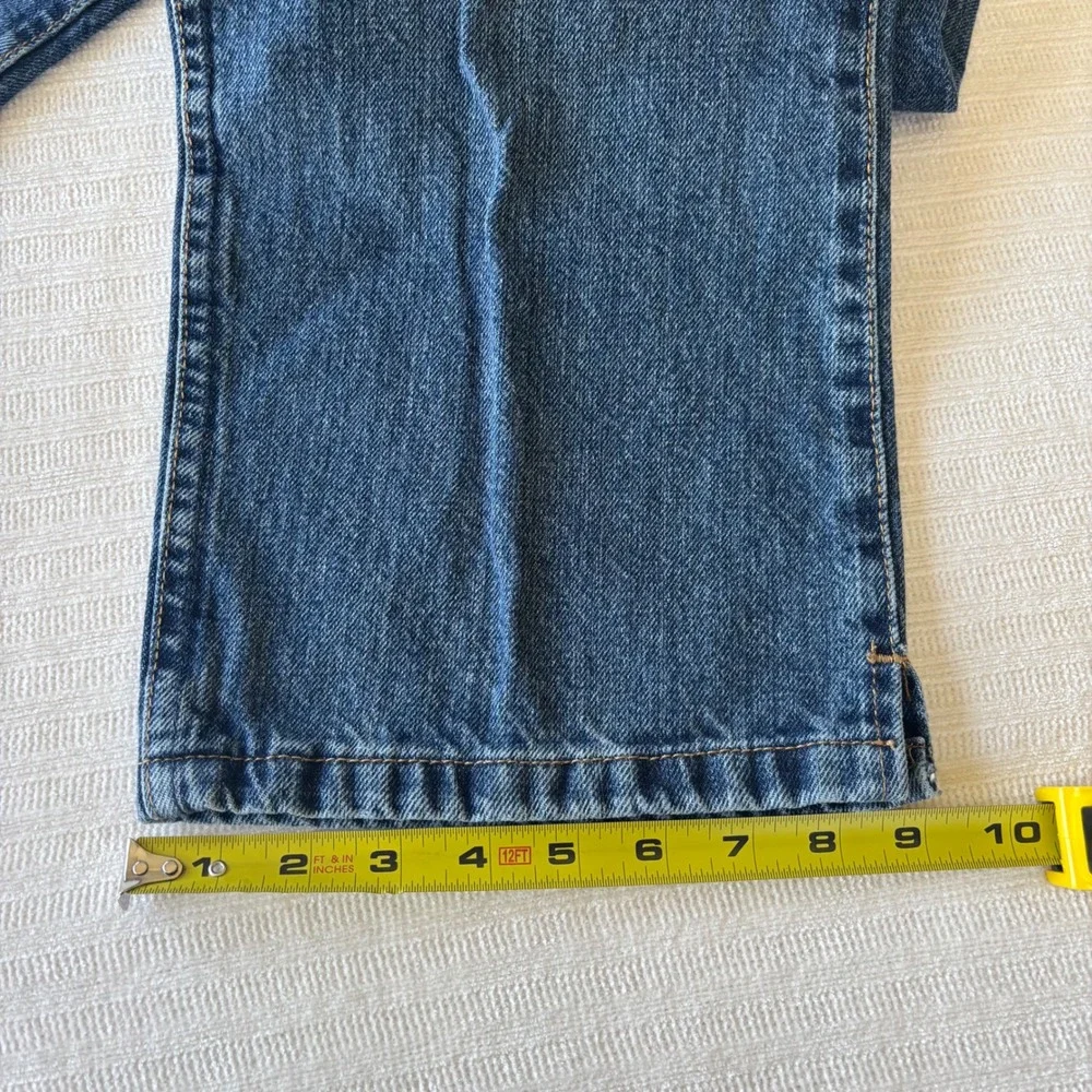 Wrangler Ultimate Riding Jeans Cash Dark Wash Straight Leg Jeans 34/17 x 34